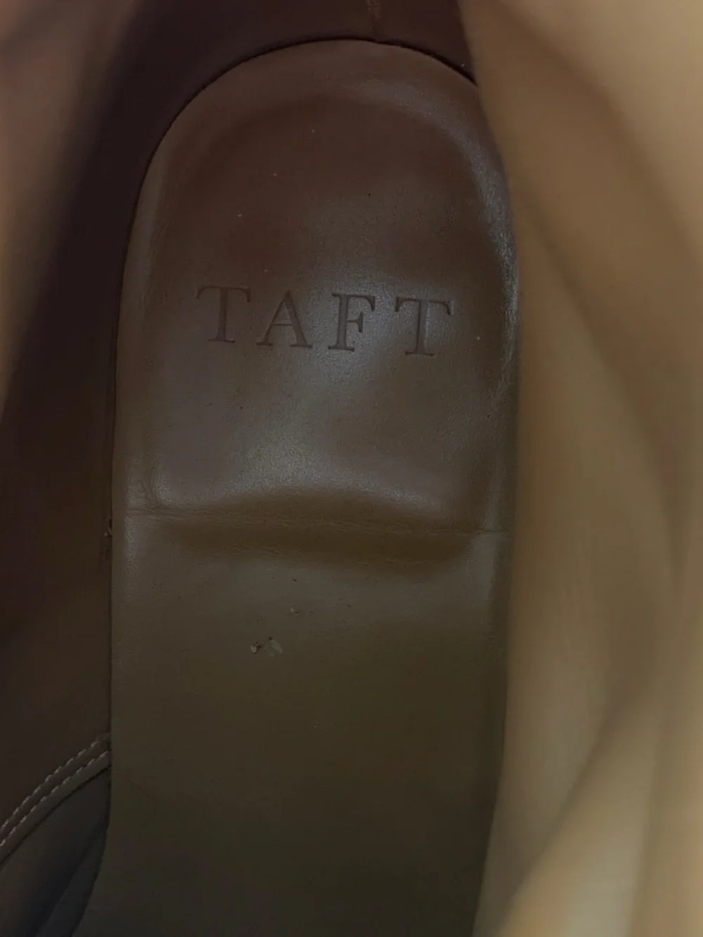 Taft real leather